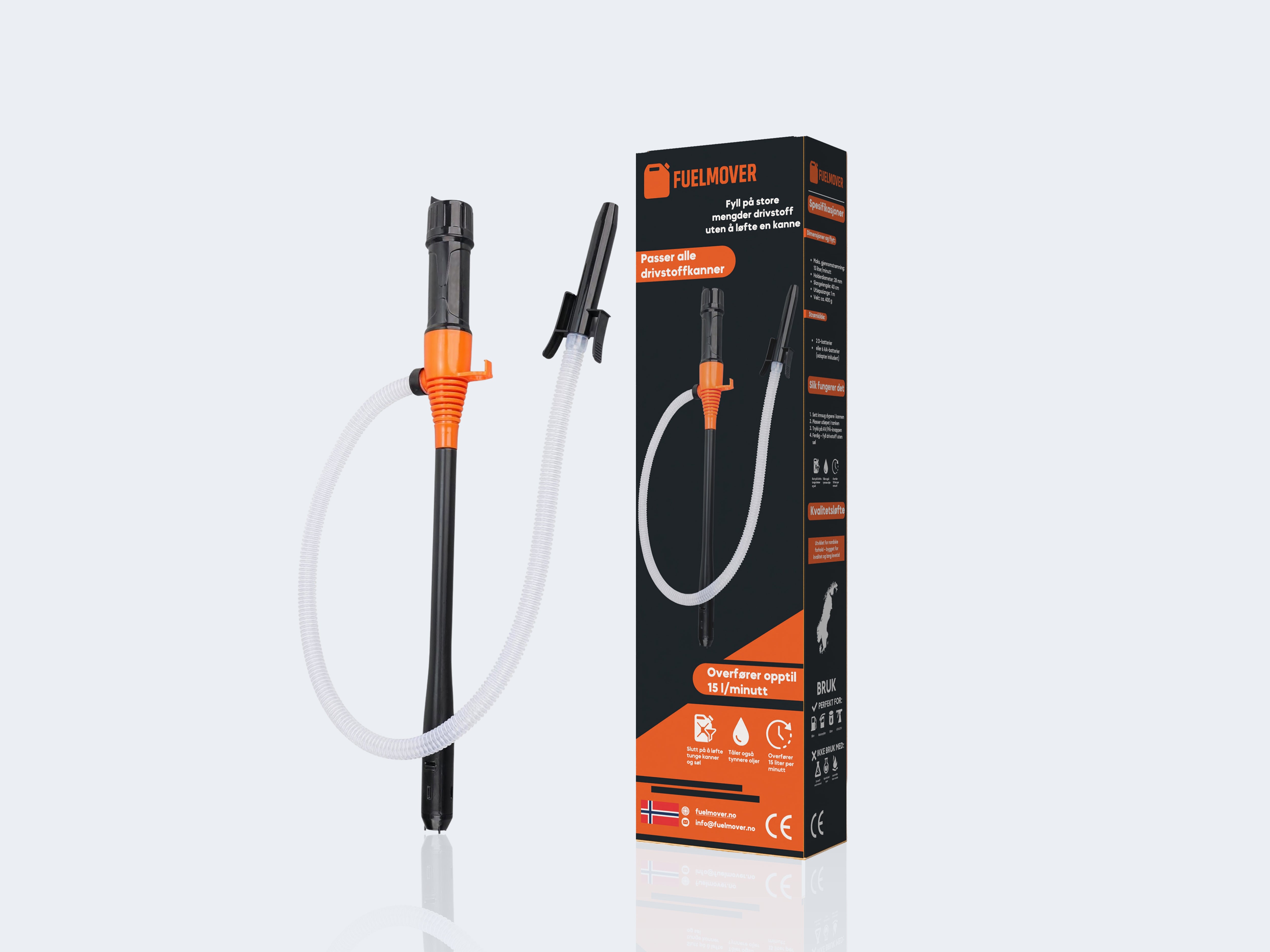 FuelMover™ - Fyll på uten å løfte en kanne