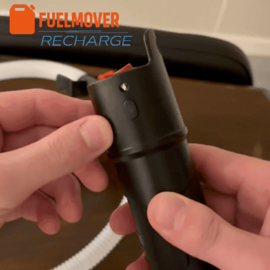 FuelMover™ Recharge – Fyll drivstoff uten å skifte batterier